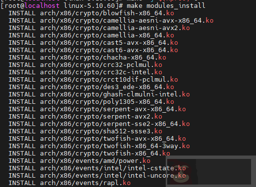 Centos8 编译安装内核