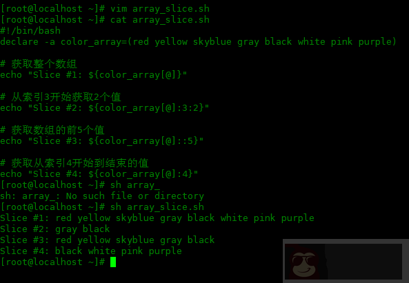 如何在 bash 中使用索引数组 如何在 bash 中使用索引数组