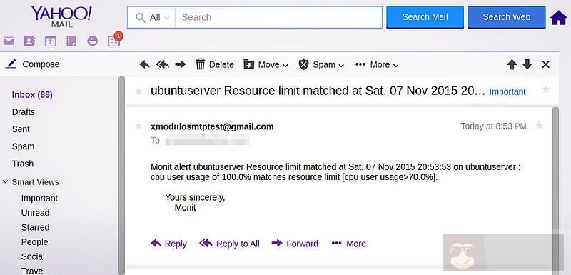 Linux 上使用 Gmail SMTP 服务器发送邮件通知