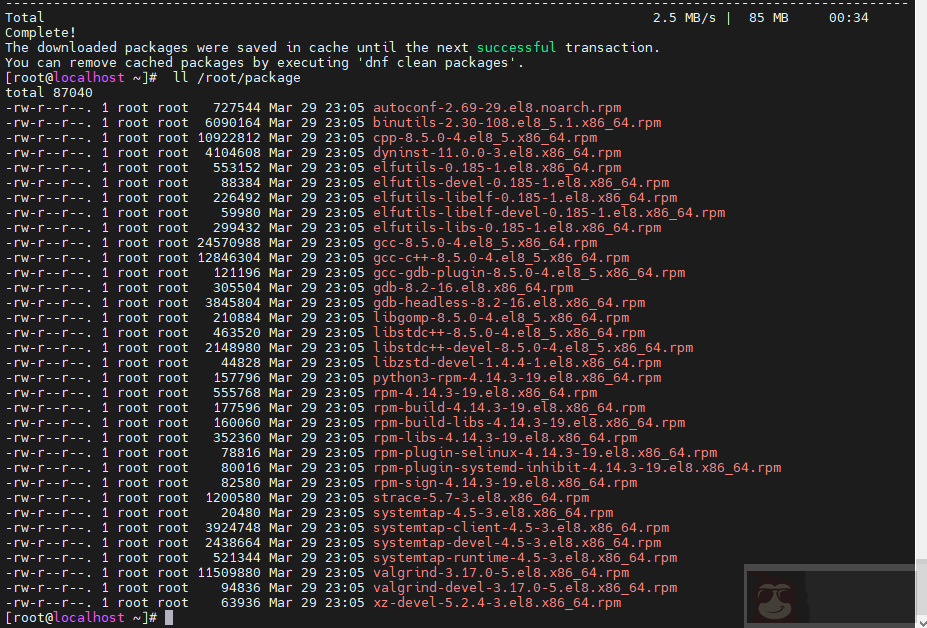 CentOS 8 中 dnf 管理器如何仅下载不安装软件 CentOS 8 中 dnf 管理器如何仅下载不安装软件