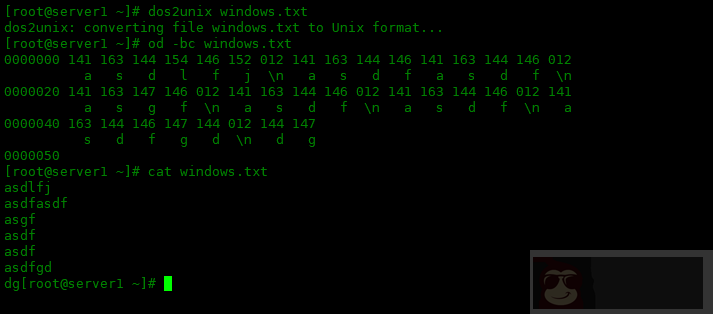 如何在 Unix 和 DOS 格式之间转换文本文件
