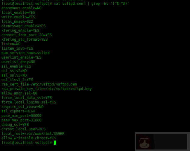 Centos8 中使用 VSFTPD 配置 FTPs