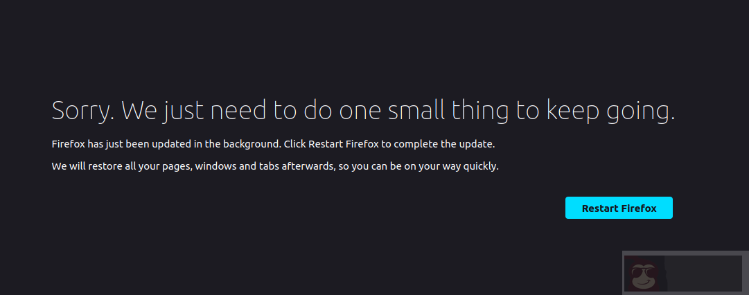 Ubuntu 中“pending update of Firefox”通知解决案例