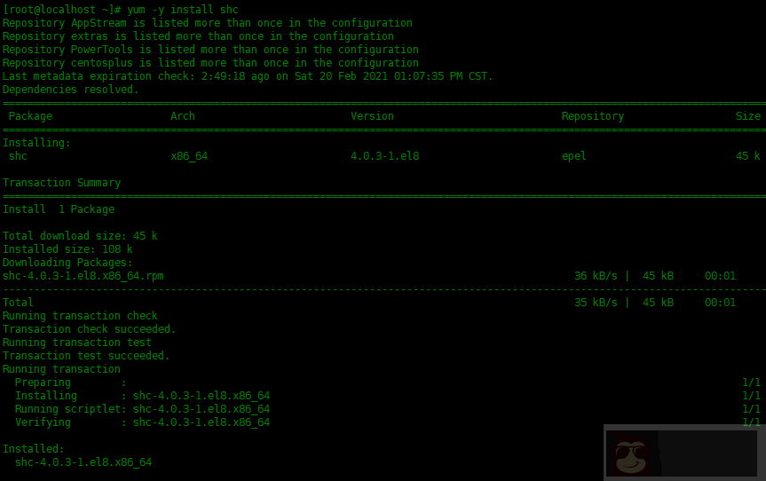 如何使用 SHC 加密 Shell 脚本