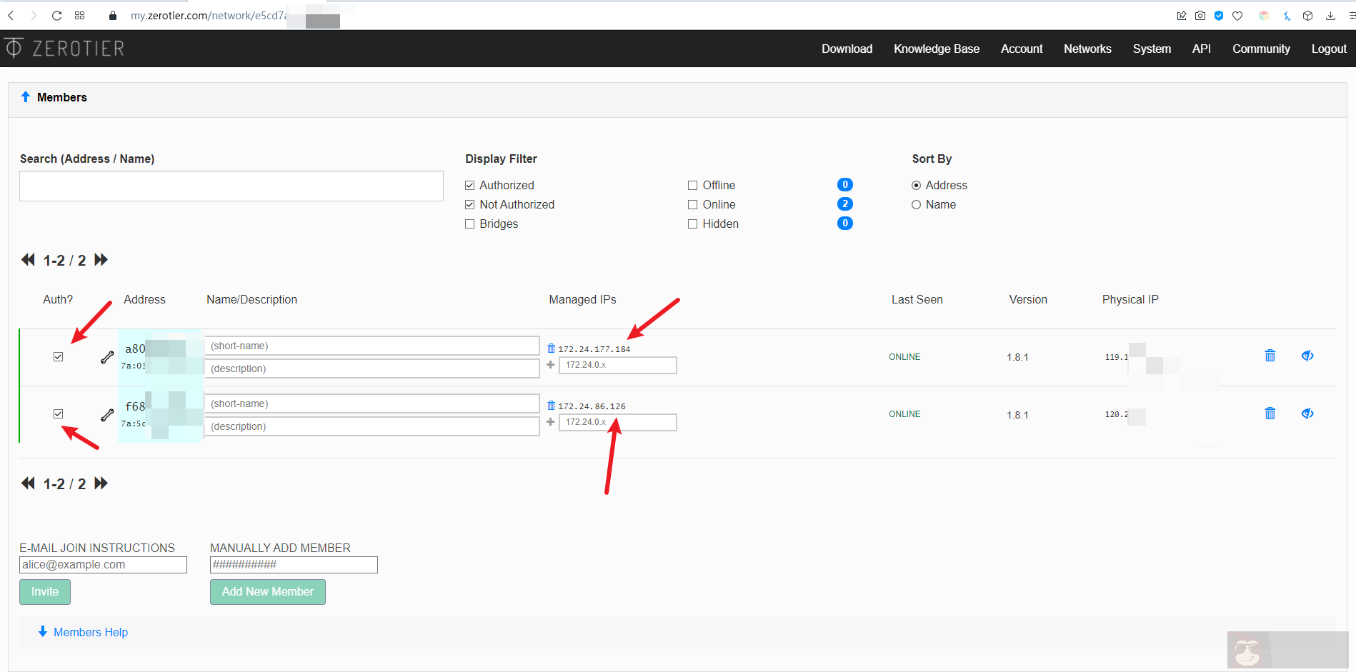 使用 zerotier 让异地设备组局域网