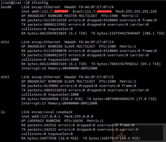 实战网卡 bond 实战网卡 bond