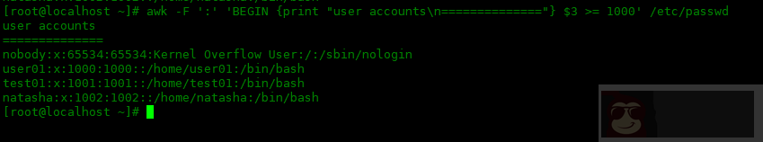 awk 命令的多种用法 awk 命令的多种用法