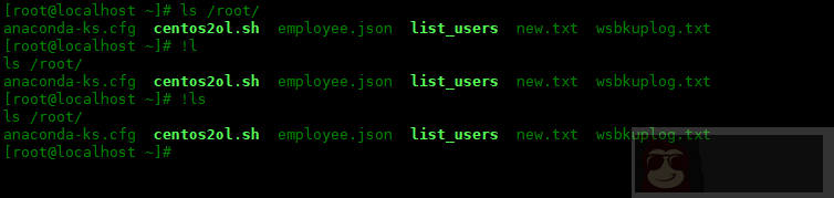 Linux 命令行小技巧 –！叹号的用处