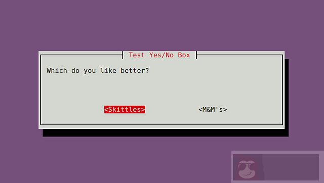 创建交互式 shell 脚本对话框