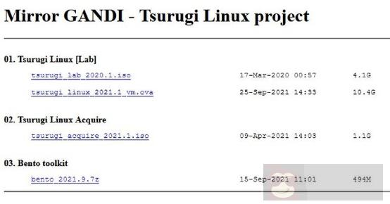简述安装 Tsurugi Linux 发行版