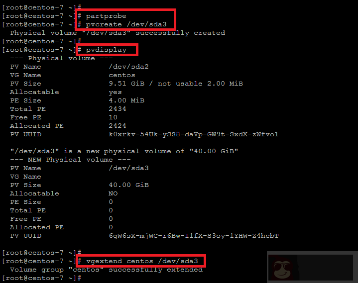 如何在 CentOS 7 中添加新磁盘而不用重启系统