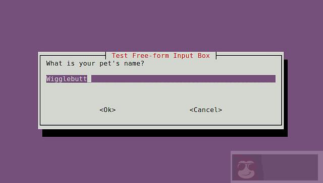 创建交互式 shell 脚本对话框