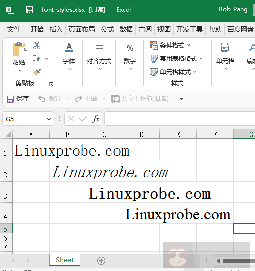 使用 openpyxl 处理表格数据 使用 openpyxl 处理表格数据