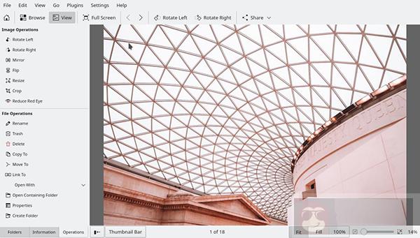 如何在 Linux KDE 桌面上使用照片编辑器 Gwenview？