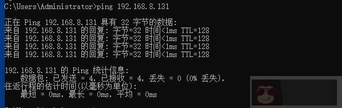 nat 模式物理机 ping 不通虚拟机