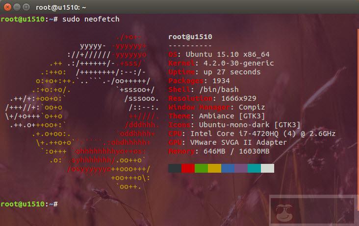 如何使用 Neofetch 个性化显示 Linux 系统信息 如何使用 Neofetch 个性化显示 Linux 系统信息