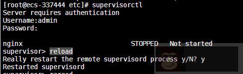 运维:Centos8 安装 Supervisor 守护 Nginx 进程笔记 运维:Centos8 安装 Supervisor 守护 Nginx 进程笔记