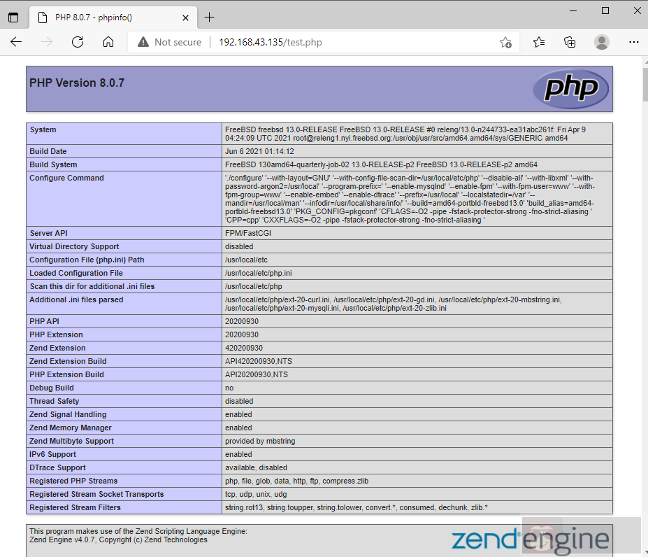 如何在 FreeBSD 中安装 Nginx,MySQL,PHP(FEMP)