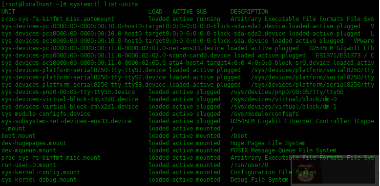 使用 Systemctl 命令来管理系统服务