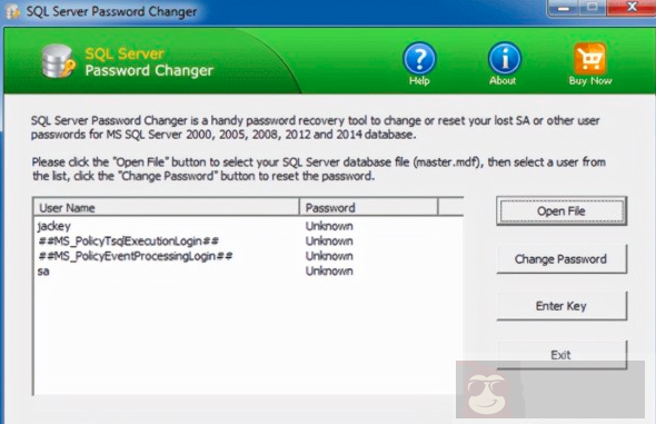 恢复 Microsoft SQL Server SA 密码的三种方法 恢复 Microsoft SQL Server SA 密码的三种方法