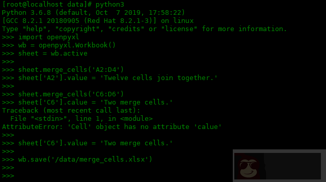 使用 openpyxl 处理表格数据 使用 openpyxl 处理表格数据