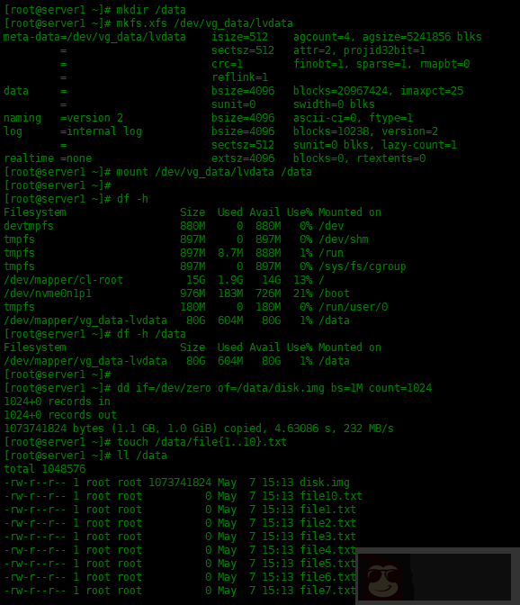 如何将 lvm 卷移动到另一台服务器中