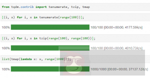 Python 进度条技巧