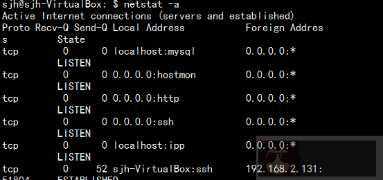 聊聊 linux 查看服务和端口状态命令 netstat