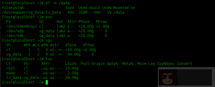 在 LVM 中恢复已删除的逻辑卷