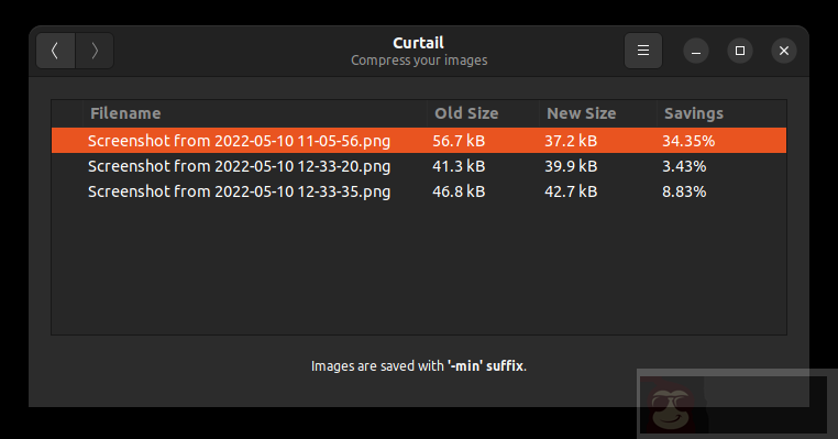 如何用 Curtail GUI 应用压缩 Linux 中的图像