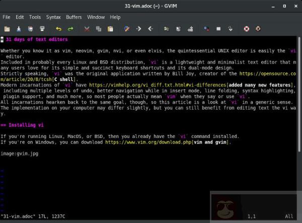 了解 Vi 文本编辑器