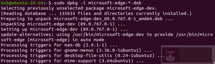 如何在 Linux 中安装 Microsoft Edge 浏览器