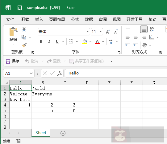 使用 openpyxl 处理表格数据 使用 openpyxl 处理表格数据