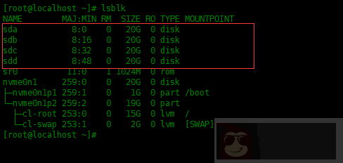 Centos8 中创建 LVM 条带卷