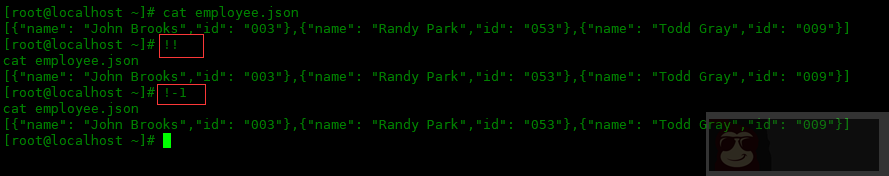 Linux 命令行小技巧 –！叹号的用处