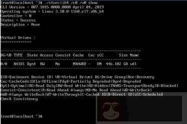 如何使用 storcli 在系统中管理 RAID 磁盘阵列