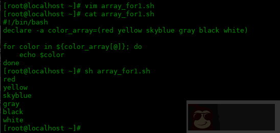 如何在 bash 中使用索引数组 如何在 bash 中使用索引数组