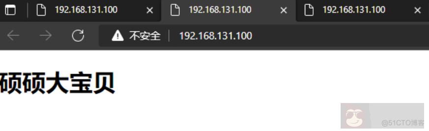 高可用架构配置（lvs+keepalived）