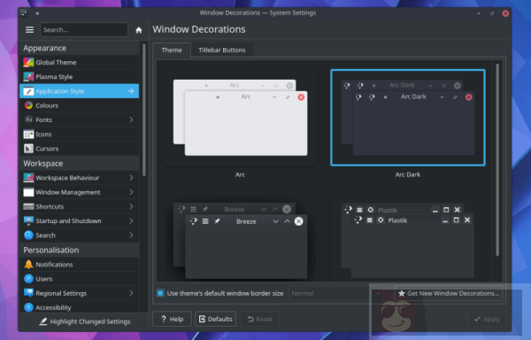 改变你的 KDE 桌面的外观和感觉方法介绍 改变你的 KDE 桌面的外观和感觉方法介绍