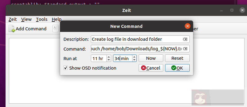 Zeit – Linux 图形化中定时任务的工具