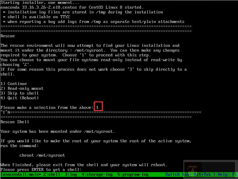 Centos8 中恢复根目录为默认权限