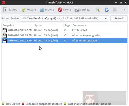 10 种 linux 下磁盘快照方式恢复系统
