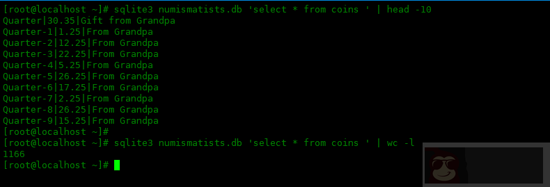 SQLite 基本命令使用方式 SQLite 基本命令使用方式