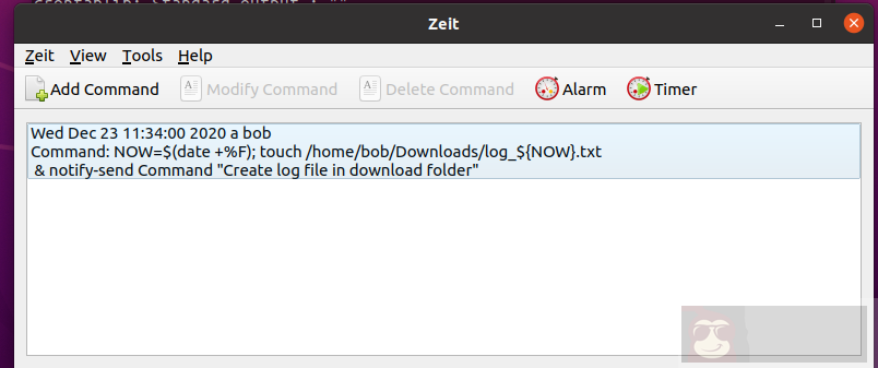 Zeit – Linux 图形化中定时任务的工具