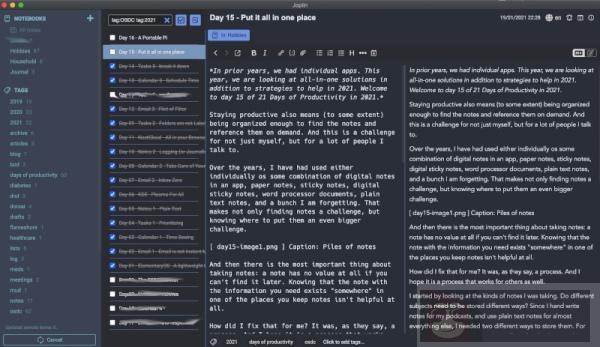 Joplin:帮你更快地找到你的笔记 Joplin:帮你更快地找到你的笔记