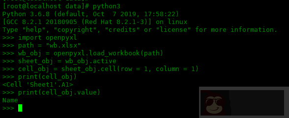 使用 openpyxl 处理表格数据 使用 openpyxl 处理表格数据