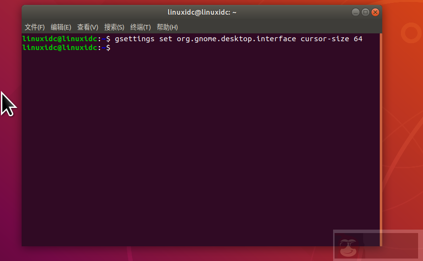 在 Ubuntu 上更改光标大小的步骤 在 Ubuntu 上更改光标大小的步骤