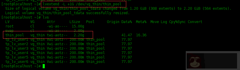 Centos8 中创建 LVM 精简逻辑卷