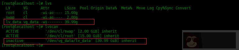 在 LVM 中恢复已删除的逻辑卷