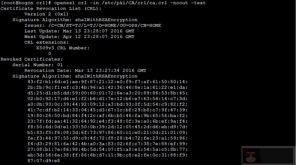 搭建私有 CA 服务器 搭建私有 CA 服务器
